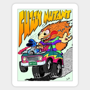 Fuzzy Mutant Sticker